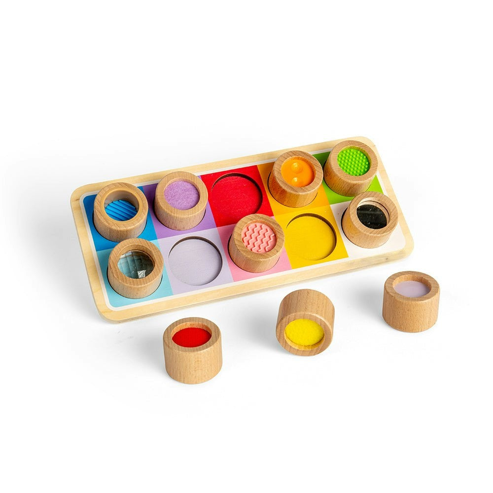 Wooden Sensory Color Matching Board