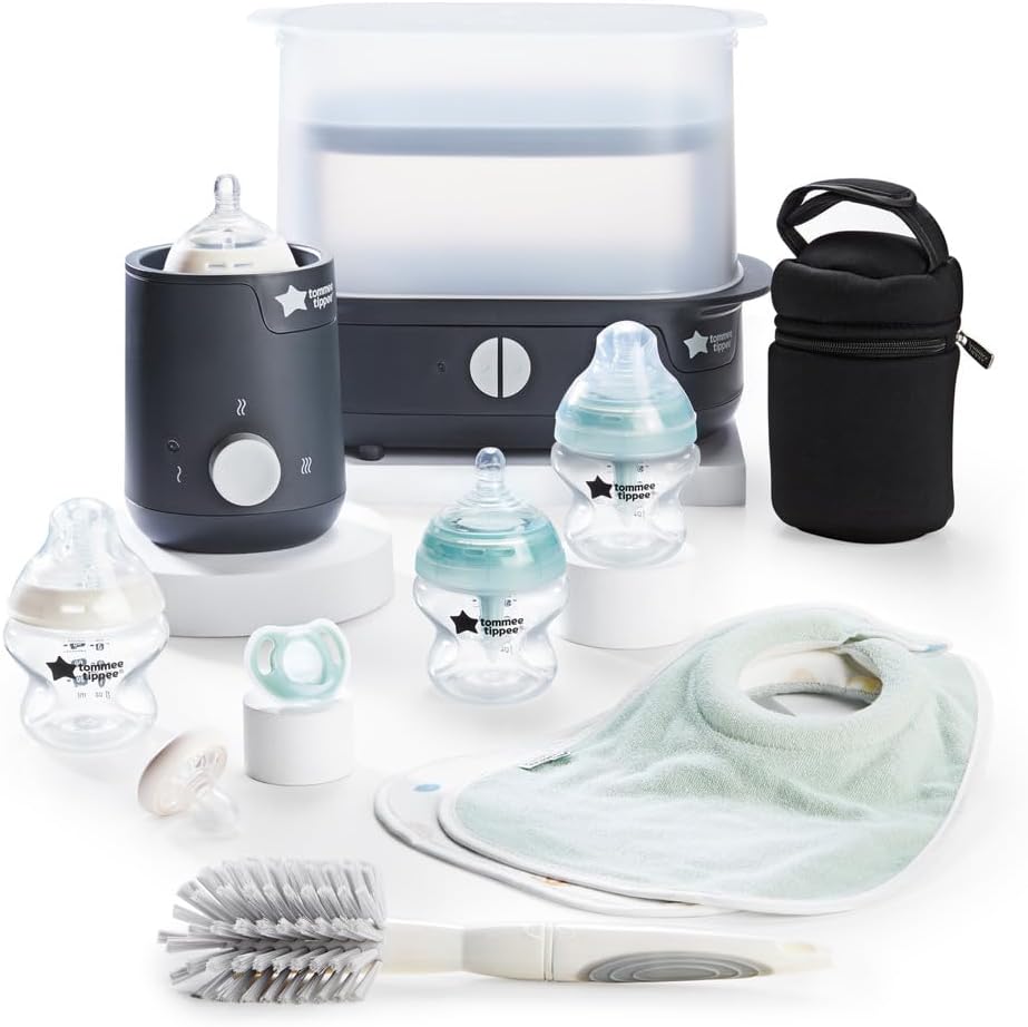 Tommee Tippee Complete Feeding Set with Electric Steriliser & Bottle Warmer