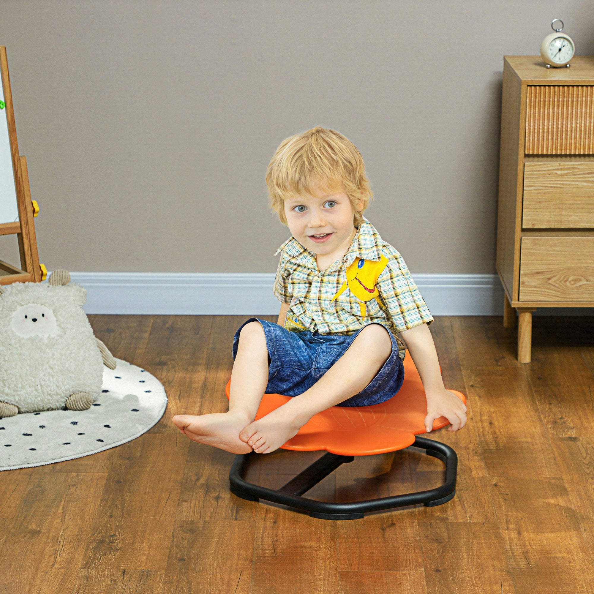 Kids Sensory Balance Chair – Orange