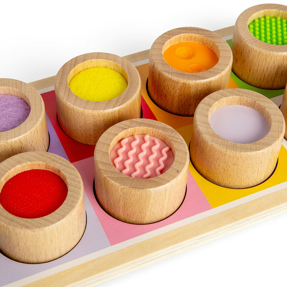 Wooden Sensory Color Matching Board