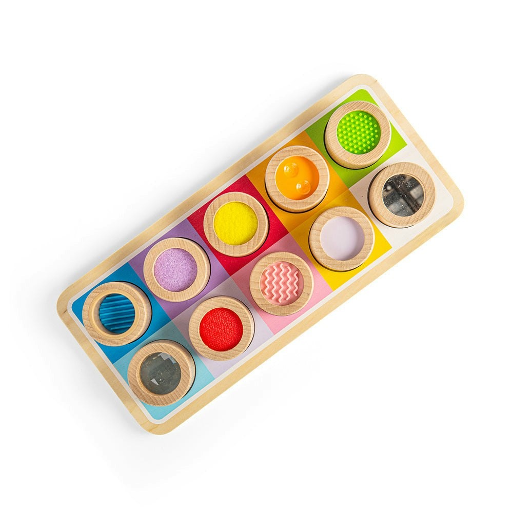 Wooden Sensory Color Matching Board