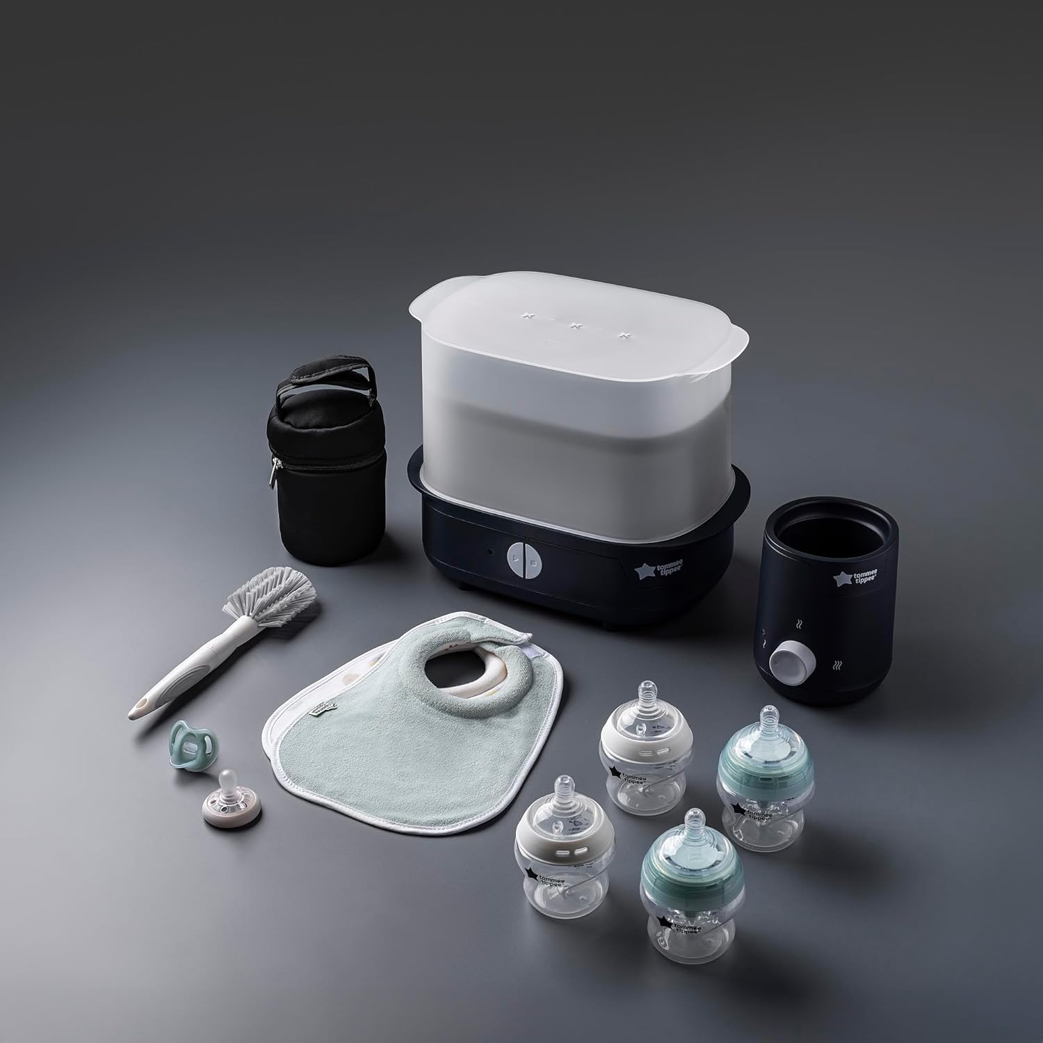 Tommee Tippee Complete Feeding Set with Electric Steriliser & Bottle Warmer