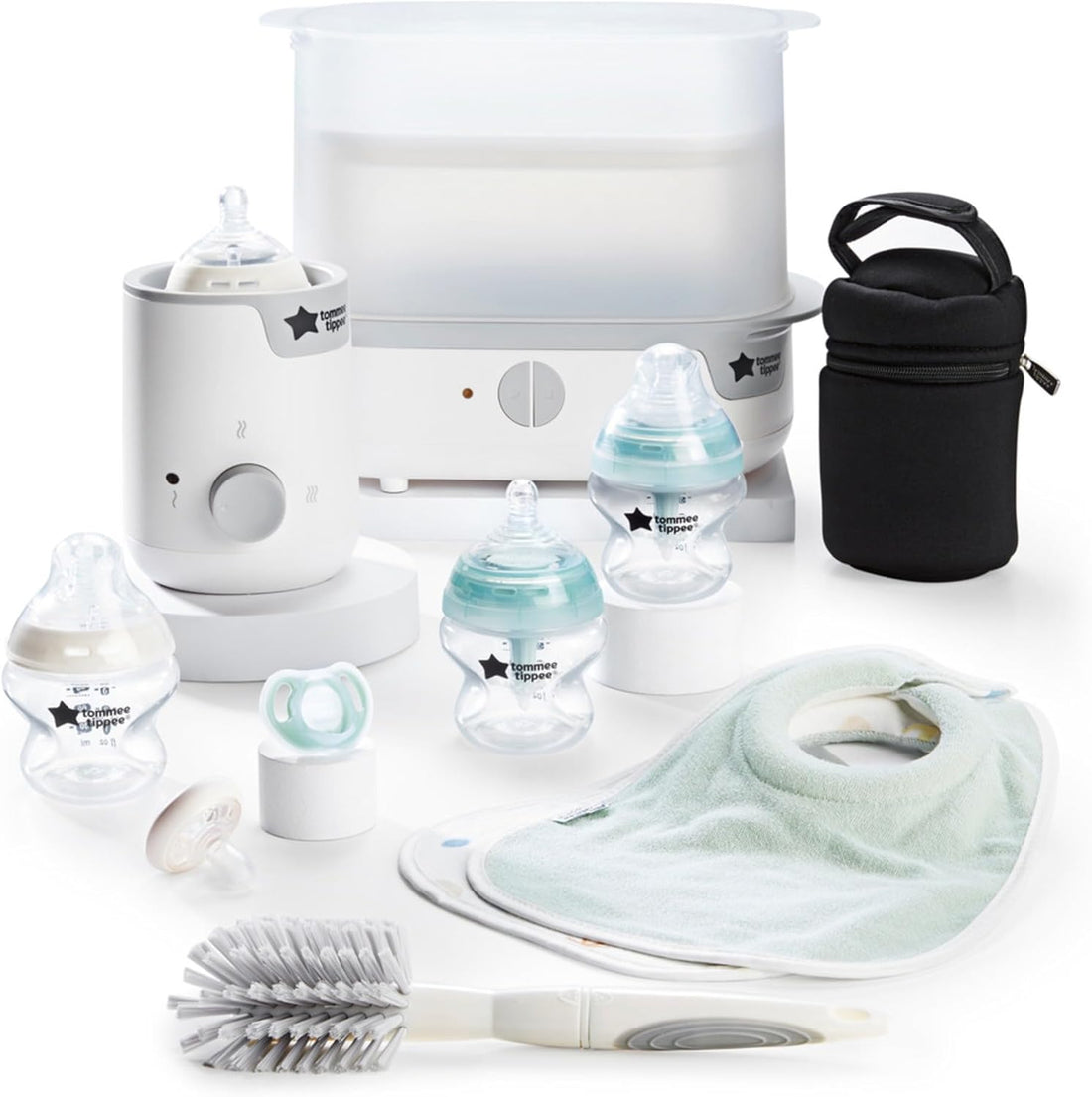 Tommee Tippee Complete Feeding Set with Electric Steriliser & Bottle Warmer